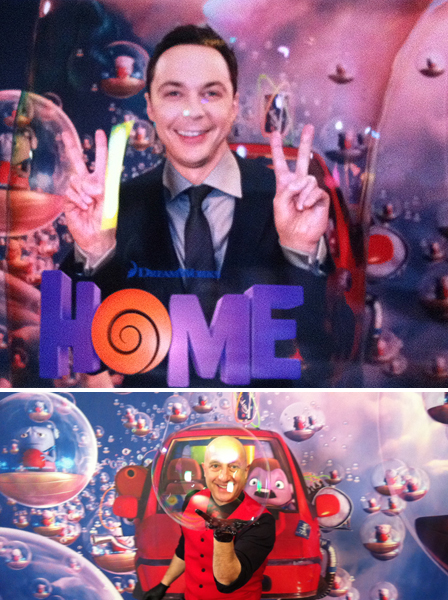 Jim Parsons in the bubble